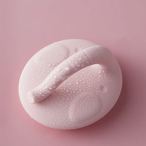 Baby Shower Brush To Remove Dandruff Silicone Scrubbing Cotton Shampoo Artifact - Zambeel