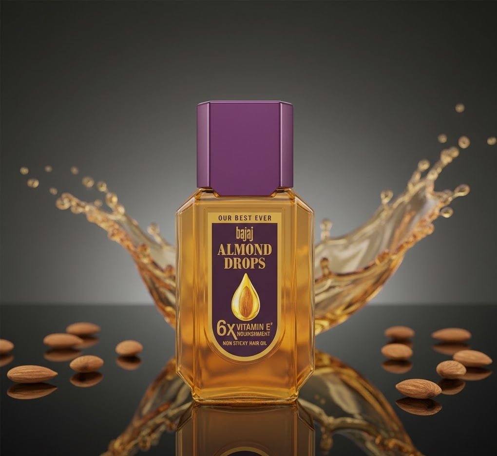 Bajaj - Almond Drops Non Sticky Hair Oil - Zambeel