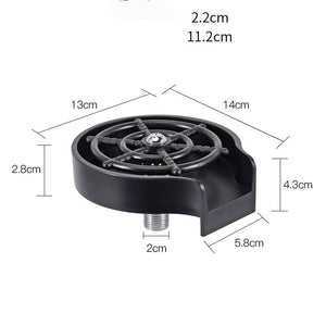 Bar Counter Cup Washer Sink High - pressure Spray Automatic Faucet Coffee Pitcher Wash Cup Tool Kitchen - Zambeel