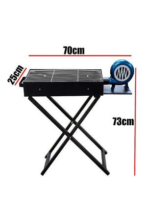 Barbeque Grill with Blower Fan © Ⓢ - Zambeel