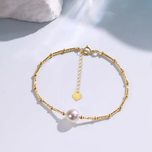 Baroque Single Pearl Bracelet Simple Graceful - Zambeel