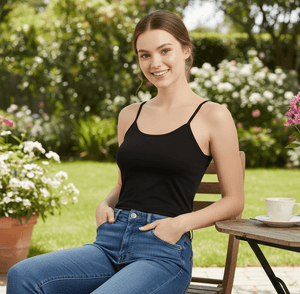 Basic Spaghetti Strap Camisole - Zambeel