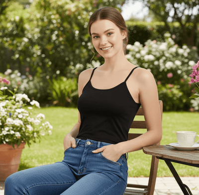 Basic Spaghetti Strap Camisole - Zambeel