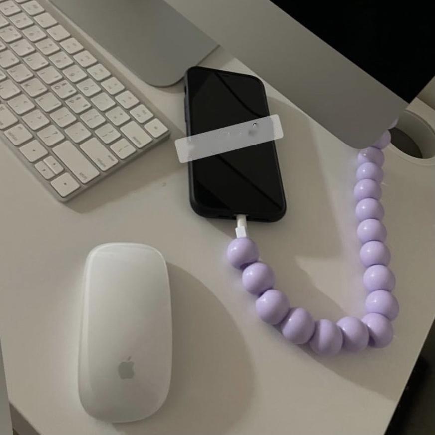 Beaded Mobile Phone Data Cable - Zambeel