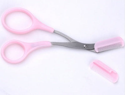 Beauty tools eyebrow scissors with eyebrow comb - Zambeel