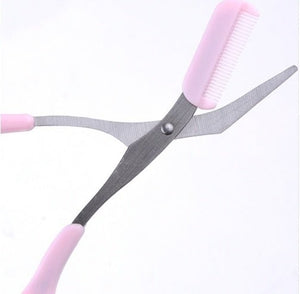 Beauty tools eyebrow scissors with eyebrow comb - Zambeel