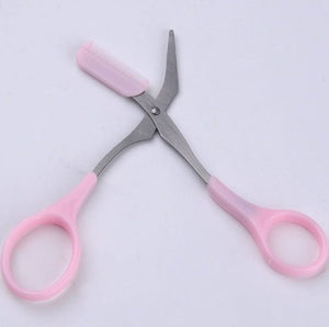 Beauty tools eyebrow scissors with eyebrow comb - Zambeel