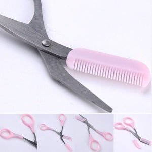 Beauty tools eyebrow scissors with eyebrow comb - Zambeel