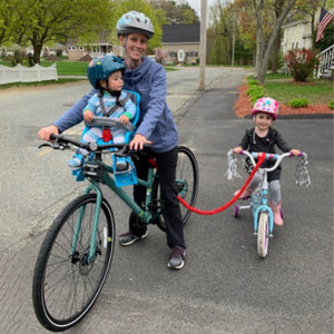 Bicycle Elastic Traction Rope Parent - Child Pull Traction Rope Children's Mountain Bike Bicycle Elastic Tow Rope - Zambeel