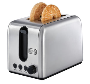 Black + Deckar - Stainless Steel Toaster (ET244 - 85) © - Zambeel