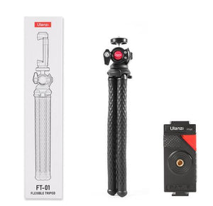 Black Octopus Mobile Phone Clip Gimbal Tripod Set - Zambeel