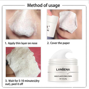 Blackhead Nasal Membrane Sucking Blackhead Tearing To Remove Acne - Zambeel