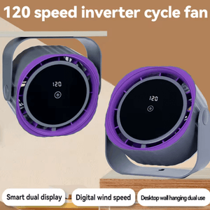 Bladeless Desk Fan with Digital Display - Zambeel