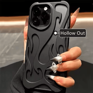Blazing Flame Metal iPhone Case - Zambeel