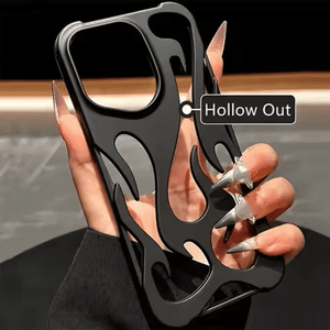 Blazing Flame Metal iPhone Case - Zambeel