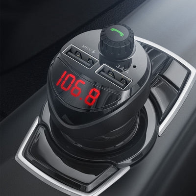 BLUETOOTH FM/AM CAR AUDIO PLAYER - Zambeel