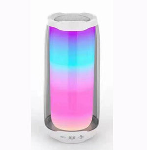 Bluetooth Speaker, Colorful Light Effect, Card Subwoofer, Colorful Light Sound - Zambeel