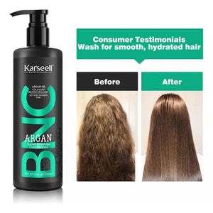 BNC Argan Shampoo & Conditioner (500ml) - Zambeel
