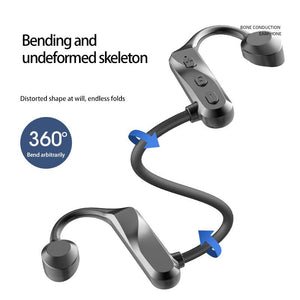Bone Conduction Bluetooth 5.0 Waterproof Headphones - Zambeel