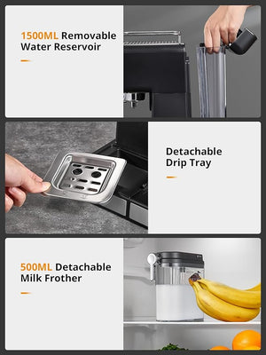 Bosstech - 5 - in - 1 Espresso Coffee Maker © - Zambeel