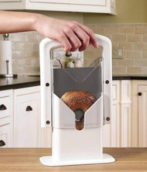 Bread Slicer Bagel Slicer Cutter Dog Head Guillotine Baking Tool Kitchen Gadgets - Zambeel