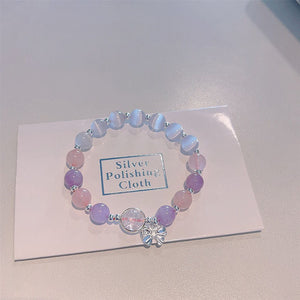 Butterfly Bracelet Female Ins Special - interest Design Gray Moonlight Bracelet - Zambeel