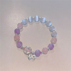 Butterfly Bracelet Female Ins Special - interest Design Gray Moonlight Bracelet - Zambeel