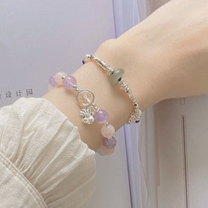 Butterfly Bracelet Female Ins Special - interest Design Gray Moonlight Bracelet - Zambeel