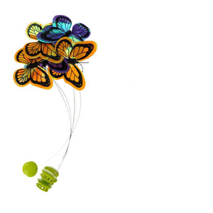 Butterfly Flying Funny Cat Artifact Funny Cat Toy Cat - Zambeel
