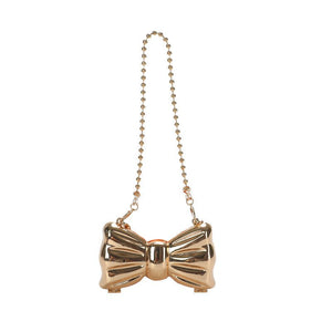 Butterfly Metal Lipstick Pack Women's Fashion Advanced Mini Chain Crossbody - Zambeel