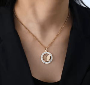 Butterfly Zircon Pendant Set - Zambeel