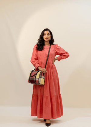 Button Maxi Dress - Zambeel