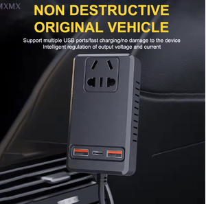 C12 - Intelligent Car Power Inverter with USB Ports - Zambeel