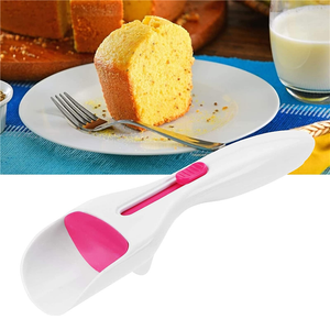 Cake Batter Scoop Can Push Labor - saving Cupcake Spoon Cake Batter Distribution Liquid Chocolate Sauce Batter Measuring Spoon Kitchen Gadgets - Zambeel
