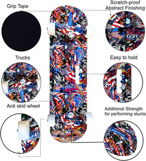 Camo Design Skateboard © - Zambeel