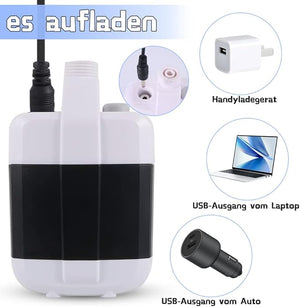 Camping Shower With Pump - Zambeel
