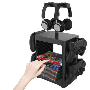 Can Receive The Earphone Handle Host CD Storage Rack - Zambeel