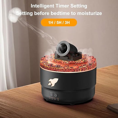 Cannon Aromatherapy Machine with Colorful Light - Zambeel