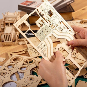 Car 3D Wooden Puzzle Game Assembly Racing Children's Toys - Zambeel