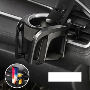 Car Air Outlet Mobile Phone Holder Multifunctional Beverage Holder - Zambeel