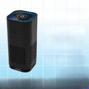 Car Air Purifier Portable Negative Ion Generator Remove Formaldehyde Dust Smoke Air Freshen Washer For Home Car - Zambeel