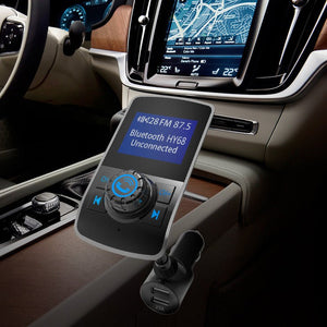 Car Bluetooth Mp3 Car FM Transmitter Car Bluetooth Mp3 Player Card - Zambeel