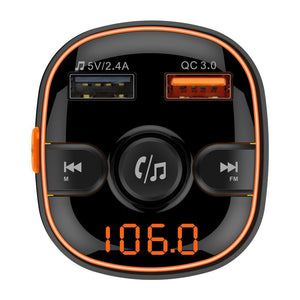 Car Bluetooth Mp3 Player Car Fm Transmitter - Zambeel
