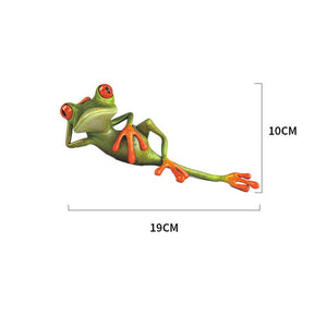 Car Body Scar Cover Funny Frog Sticker - Zambeel
