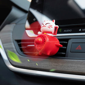 Car Cartoon Air Outlet Aromatherapy To Remove Odor Cute Ornaments - Zambeel