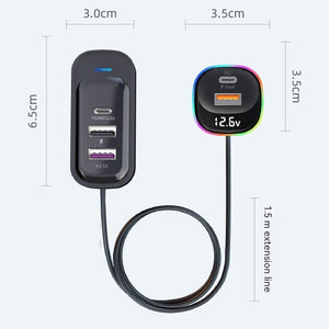 Car Charger Super Fast Charge Multi - function - Zambeel