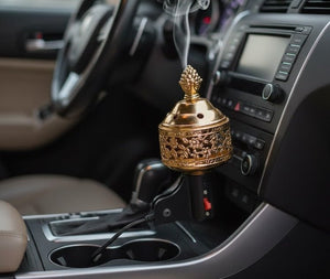 Car Electric Bakhoor Incense Burner - Zambeel