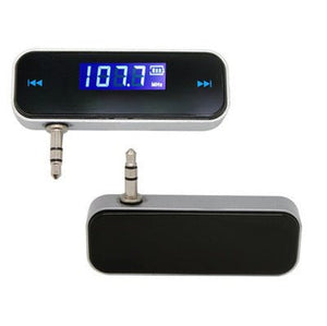 Car FM FM transmitter Android phone universal 3.5mm aux audio fm transmitter play - Zambeel