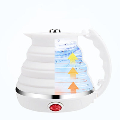 Car Folding Electric Heating Kettle Car Kettle Kettle Water Heater 12V Car Portable - Zambeel