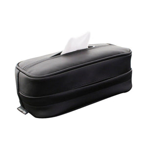 Car PU Hanging Leather Box Car Pumping Paper Bag - Zambeel